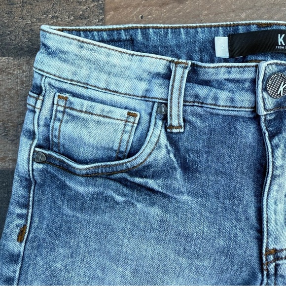 KUT From The Kloth Size 2 Gidget High Rise Fray Denim Shorts Size 2 - Picture 6 of 12